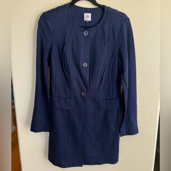 COPY - Cabi Lido navy blue button front jacket size small 5093 - Picture 6 of 6